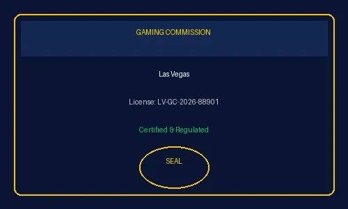 博彩监管委员会官方认证标识